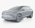 Chevrolet Equinox EV RS 2024 3Dモデル clay render