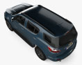 Chevrolet TrailBlazer Premier 2023 3D-Modell Draufsicht