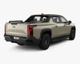 Chevrolet Silverado EV Crew Cab Trail Boss 2024 3D 모델  back view