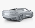 Chevrolet Corvette Z06 coupe  with HQ interior and engine 2023 3d model