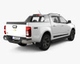 Chevrolet S10 더블캡 HighCountry 2023 3D 모델  back view