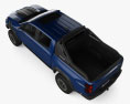Chevrolet Colorado Crew Cab ZR2 Desert Boss 2024 3D-Modell Draufsicht