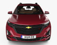 Chevrolet Equinox RS 带内饰 2023 3D模型 正面图