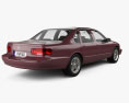 Chevrolet Impala SS 인테리어 가 있는 1998 3D 모델  back view