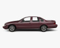 Chevrolet Impala SS 인테리어 가 있는 1998 3D 모델  side view