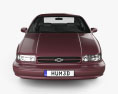 Chevrolet Impala SS 带内饰 1998 3D模型 正面图