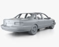 Chevrolet Impala SS з детальним інтер'єром 1998 3D модель