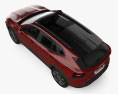 Chevrolet Trax RS 2024 3D-Modell Draufsicht