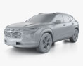 Chevrolet Seeker RS 2024 3D модель clay render