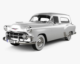 Chevrolet Delivery sedan 1953 3D model