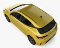 Chevrolet Aveo LT 掀背车 2024 3D模型 顶视图