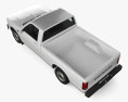 Chevrolet S10 Regular Cab 1988 3D-Modell Draufsicht