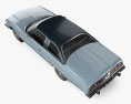 Chevrolet Impala sport coupé 1985 3D-Modell Draufsicht