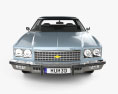 Chevrolet Impala sport cupé 1985 Modelo 3D vista frontal