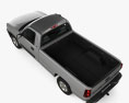 Chevrolet Silverado 1500 Regular Cab Long bed WT 2006 3D模型 顶视图