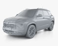 Chevrolet Trailblazer Activ US-spec 2024 3D-Modell clay render