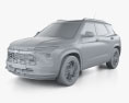 Chevrolet Trailblazer RS US-spec 2024 3D-Modell clay render