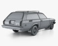Chevrolet Vega Kammback wagon 1977 3D модель