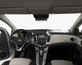 Chevrolet Cruze 세단 인테리어 가 있는 와 엔진이 2009 3D 모델  dashboard