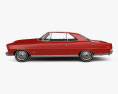 Chevrolet Nova hardtop coupe SS 1966 3d model side view