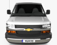 Chevrolet Express 패널 밴 LWB 2014 3D 모델  front view