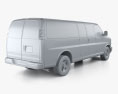 Chevrolet Express Panel Van LWB 2014 3D модель