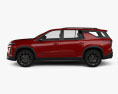 Chevrolet Traverse RS 2024 Modèle 3d vue de côté