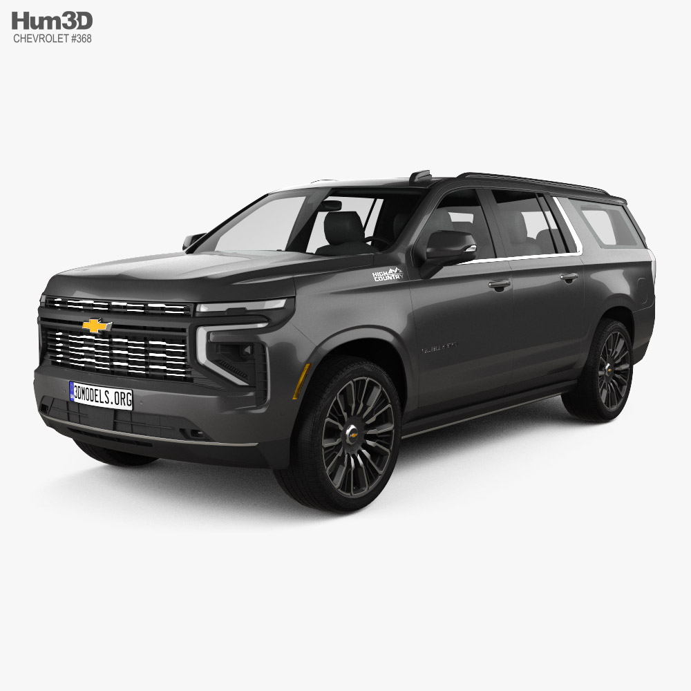 Chevrolet Suburban HighCountry 2024 3D model