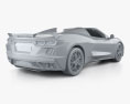 Chevrolet Corvette Stingray 敞篷车 2021 3D模型