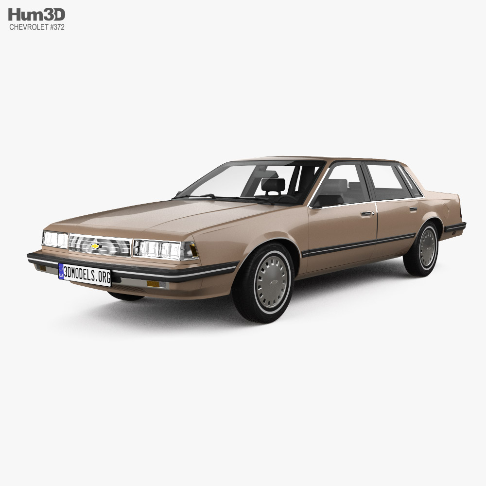 Chevrolet Celebrity sedan 1986 3D model