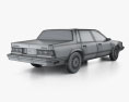 Chevrolet Celebrity 轿车 1986 3D模型