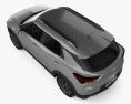 Chevrolet Trailblazer LT US-spec 2023 Modello 3D vista dall'alto