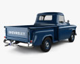 Chevrolet Task Force 1959 3Dモデル 後ろ姿