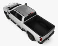 Chevrolet Silverado HD 2500 Crew Cab Standard 床 HighCountry 2024 3D模型 顶视图