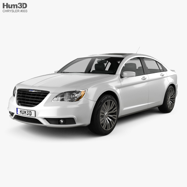 Chrysler 200 轿车 2015 3D模型