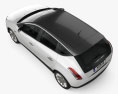 Chrysler Delta 2013 3D模型 顶视图