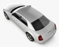 Chrysler 300C sedan 2010 3d model top view