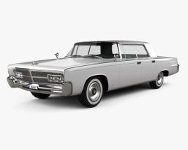 3D model of Chrysler Imperial Crown 1965