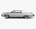 Chrysler Imperial Crown 1965 3D 모델  side view