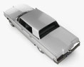 Chrysler Imperial Crown 1965 3D-Modell Draufsicht