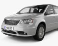 Chrysler Town Country 2015 3D 모델 