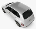 Chrysler PT Cruiser 2010 3D-Modell Draufsicht