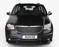 Chrysler Grand Voyager 2015 3D 모델  front view