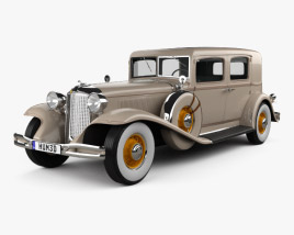 Chrysler Imperial Close Coupled sedan 1931 3D model