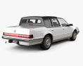 Chrysler Imperial 1993 3Dモデル 後ろ姿