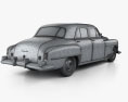 Chrysler New Yorker 세단 1950 3D 모델 
