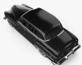 Chrysler New Yorker sedan 1950 3D-Modell Draufsicht