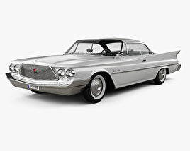 Chrysler Saratoga hardtop coupe 1960 3D model