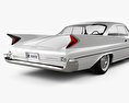 Chrysler Saratoga hardtop coupe 1960 3D模型