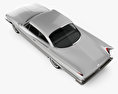 Chrysler Saratoga hardtop купе 1960 3D модель top view